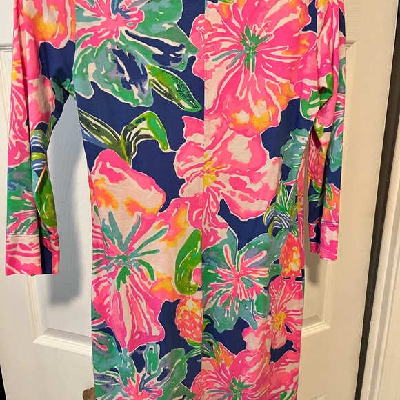 Lilly Pulitzer Knit Cotton Dress Small - Picture 2 of 3